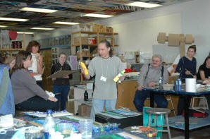 David Teaching a Workshop