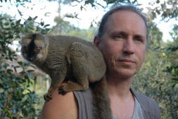 David making friends in Madagascar