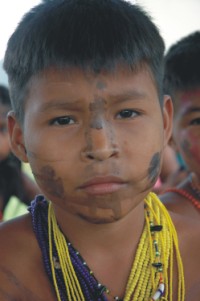 Llano Bonito - native boy