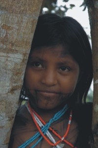 Llano Bonito - native girl