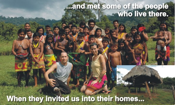 Embera village of Llano Bonito