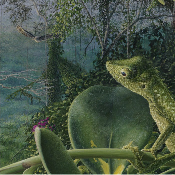 Rainforest Canopy (detail)